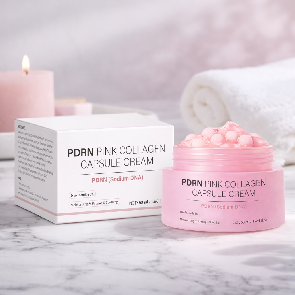 Skincare Glowing - Коллагеновый крем-капсула для лица 50 мл: