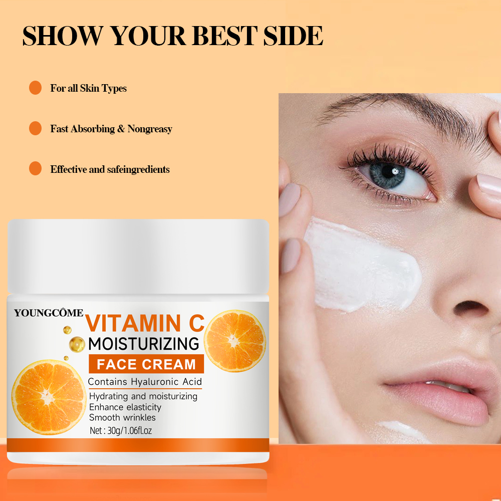 Vitamin C Serum - Увлажняющий крем с витамином С, восстанавливающая