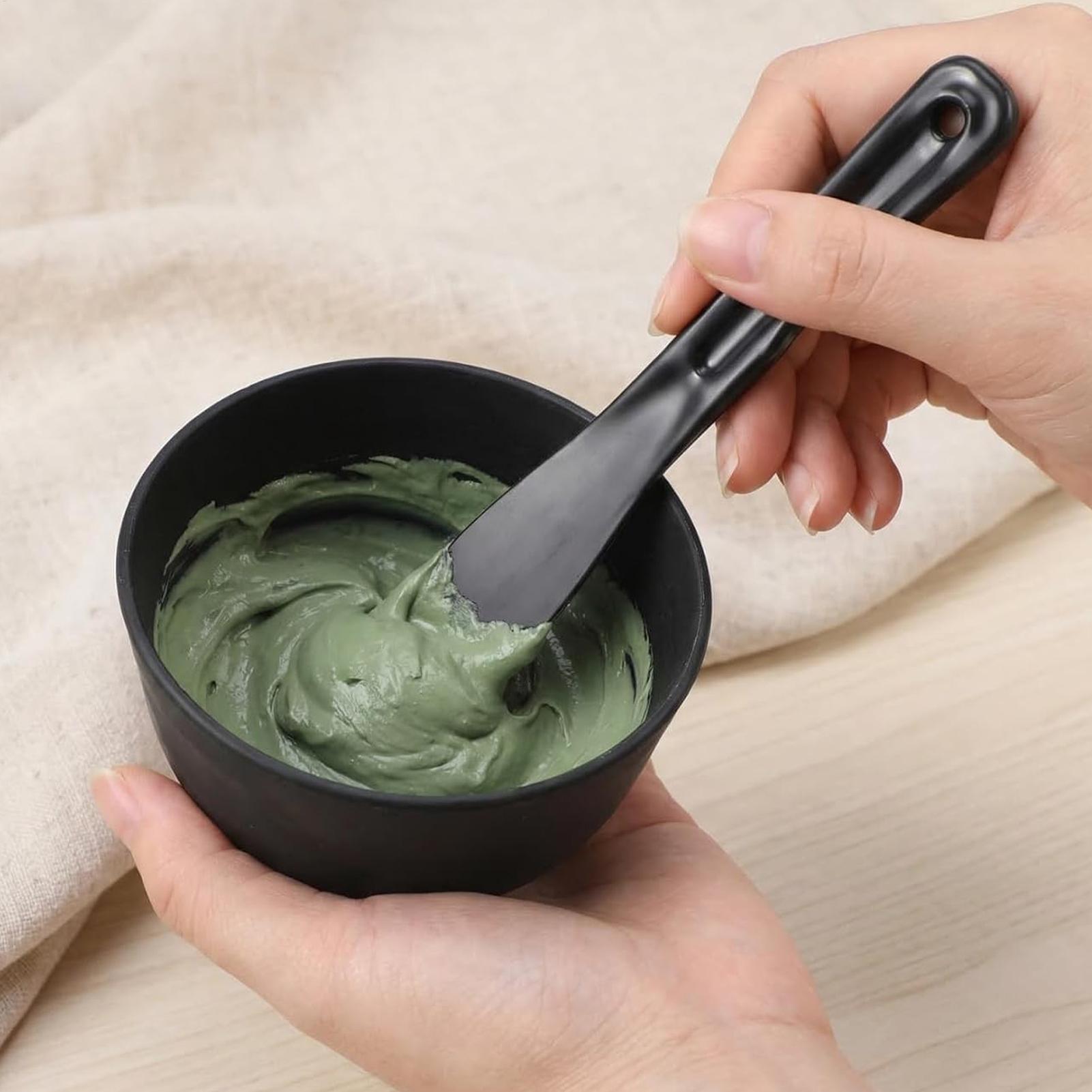 Face Mask Skincare - Набор силиконовых чаш для масок, палочка