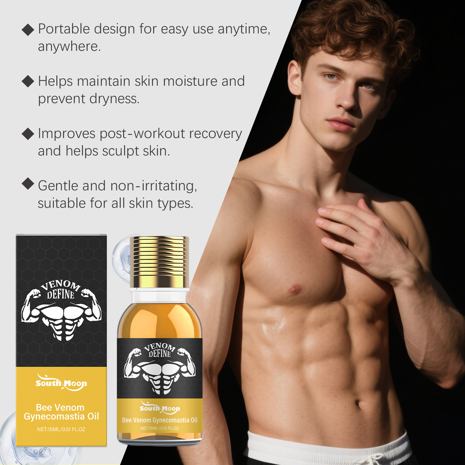 Масло для гинекомастии с пчели – обзор и цена Body Lotion