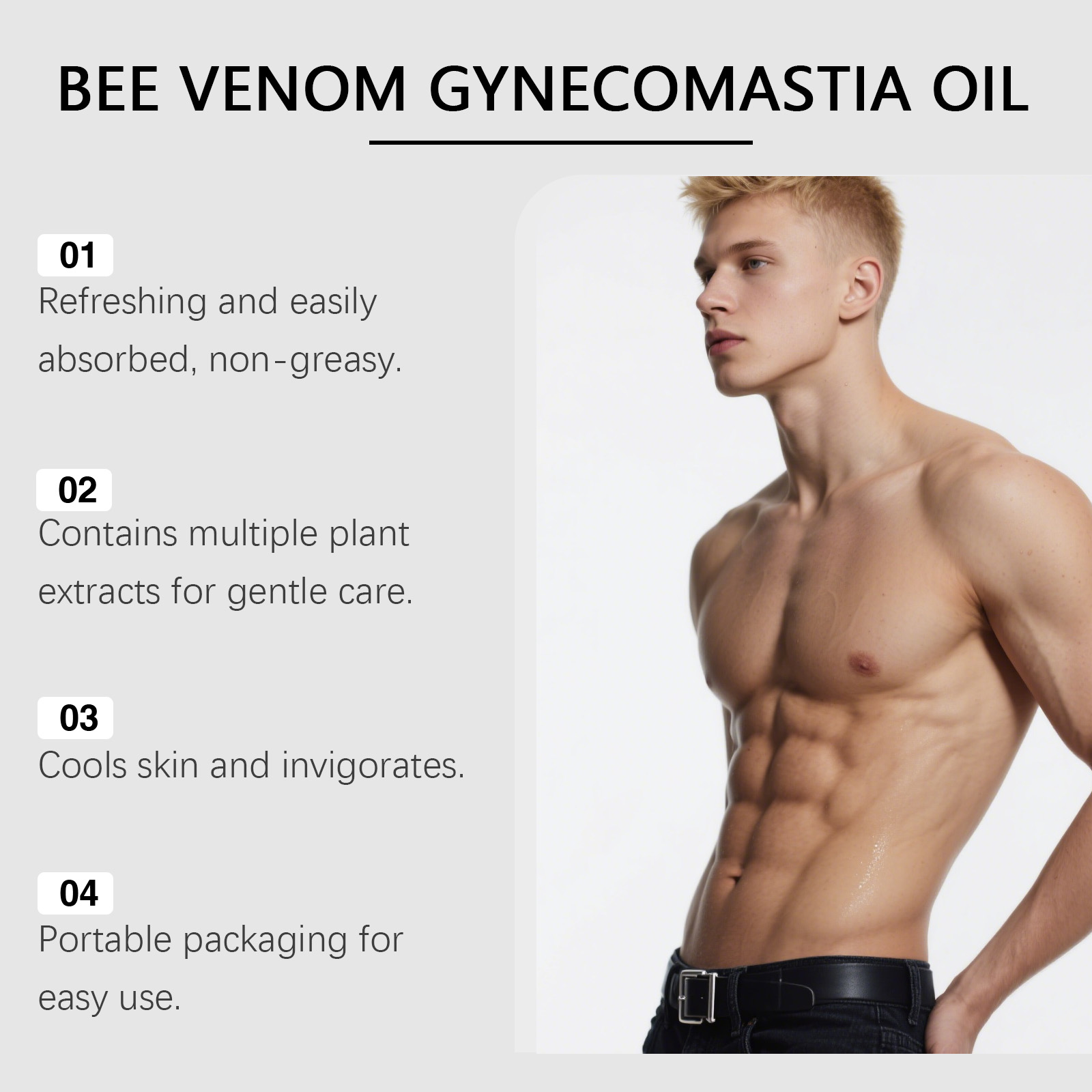 Масло для гинекомастии с пчели – обзор и цена Body Lotion